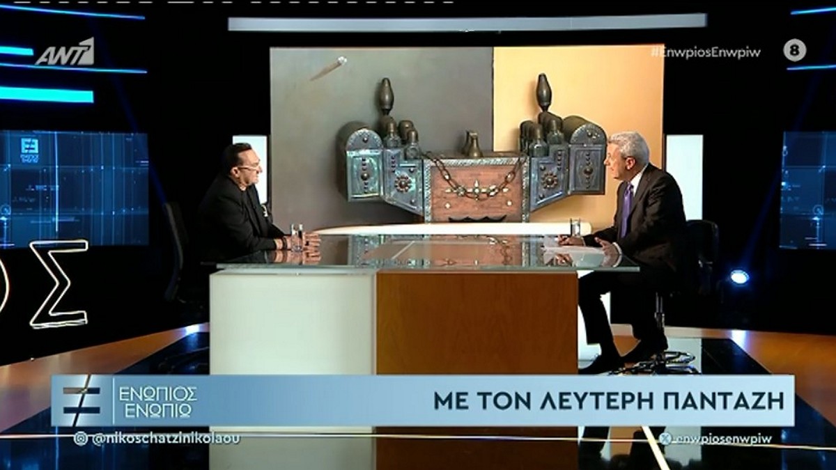 Ο Λευτέρης Πανταζής στο «Ενώπιος Ενωπίω» – ΒΙΝΤΕΟ