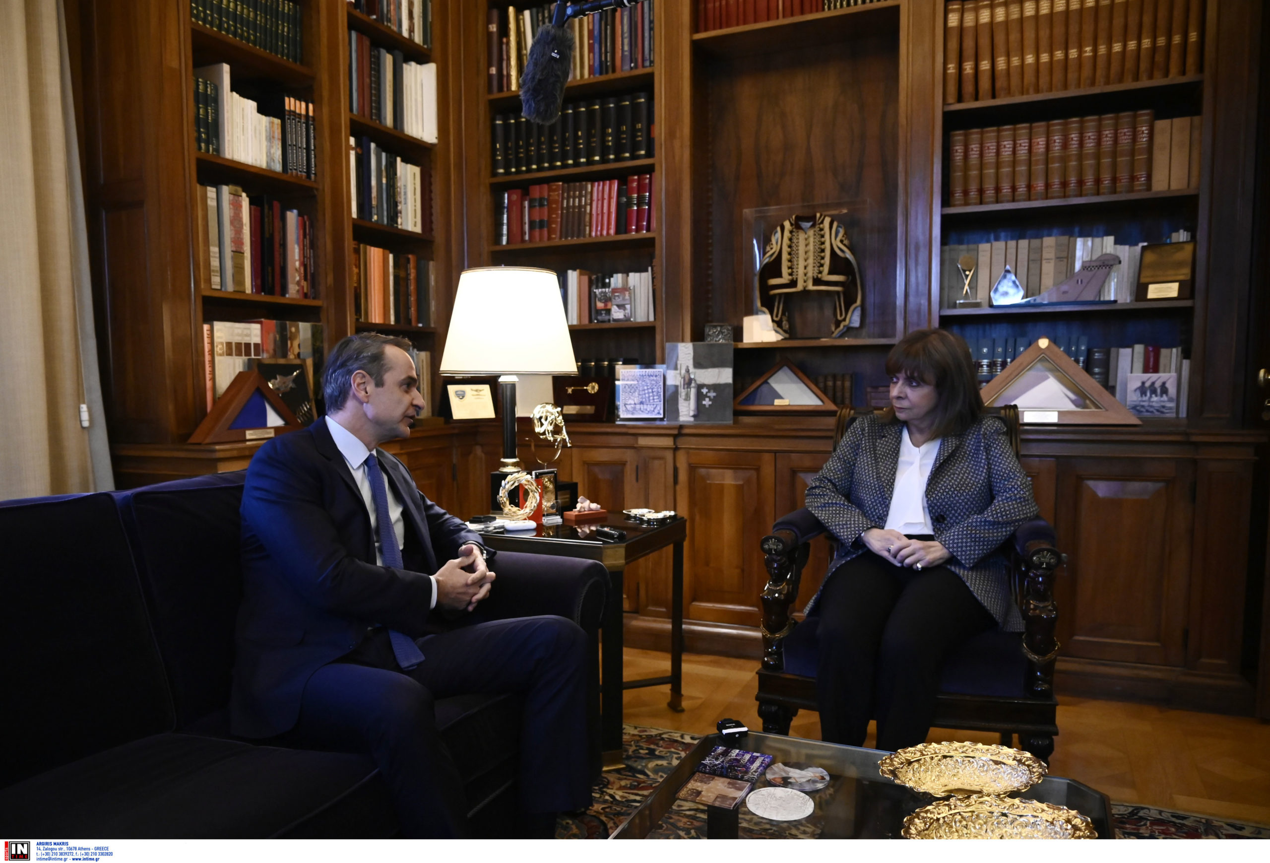 Μητσοτάκης - Σακελλαροπούλου