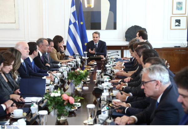 Κυριάκος Μητσοτάκης- υπουργικό συμβούλιο