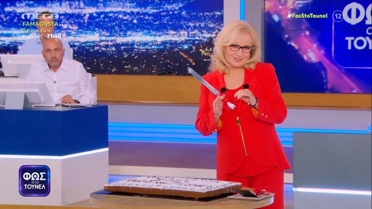 Φως στο Τούνελ: «Ποδαρικό» με… φωτιά στα κόκκινα για την Αγγελική Νικολούλη – Χαμός στο Twitter