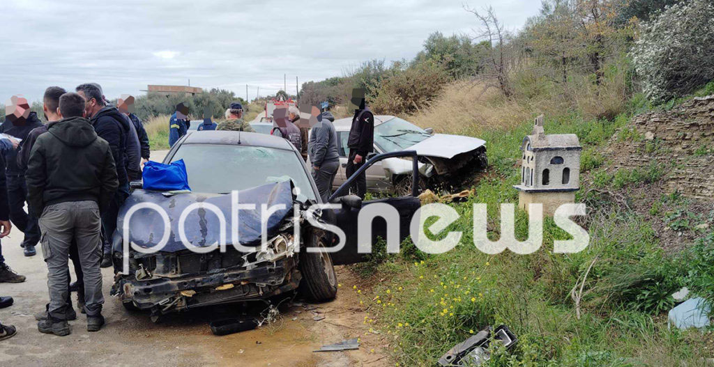 Αχαΐα: Σοβαρό τροχαίο με τέσσερις τραυματίες στα Σπάτα