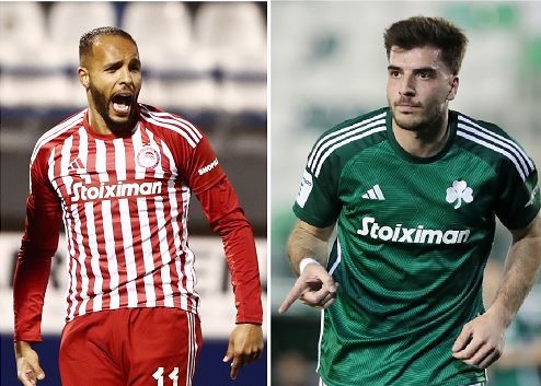 Ολυμπιακός – Παναθηναϊκός: Χωρίς Ελ Αραμπί και Φώτη Ιωαννίδη οι «αιώνιοι» στην μάχη του κυπέλλου