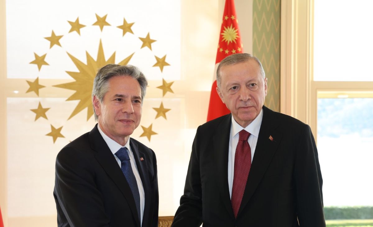 Ολοκληρώθηκε η συνάντηση Μπλίνκεν – Ερντογάν στην Κωνσταντινούπολη