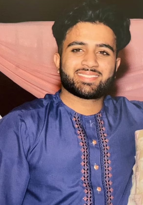 Ο φίλος του 21χρονου, Hashim Ijazuddin που σκοτώθηκε μαζί του στο τροχαίο.