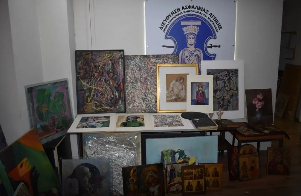 ΕΛ.ΑΣ.: Κατασχέθηκαν πλαστοί πίνακες Πικάσο και Πόλοκ – Τέσσερις συλλήψεις για εμπορία