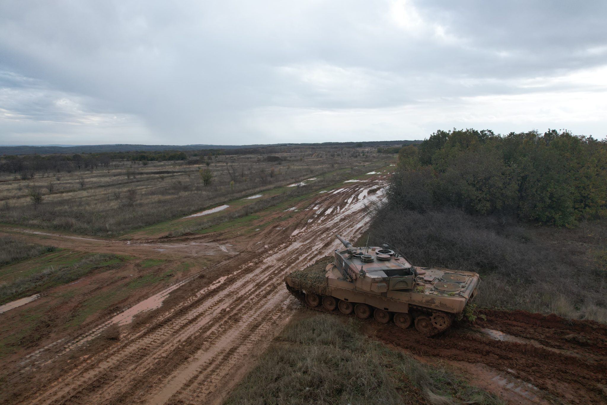 Άσκηση των μαυροσκούφηδων στον Έβρο