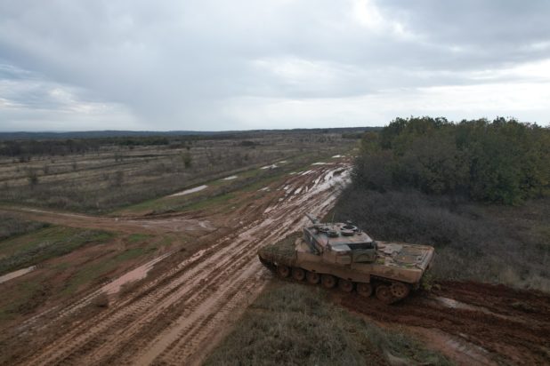 Άσκηση των μαυροσκούφηδων στον Έβρο