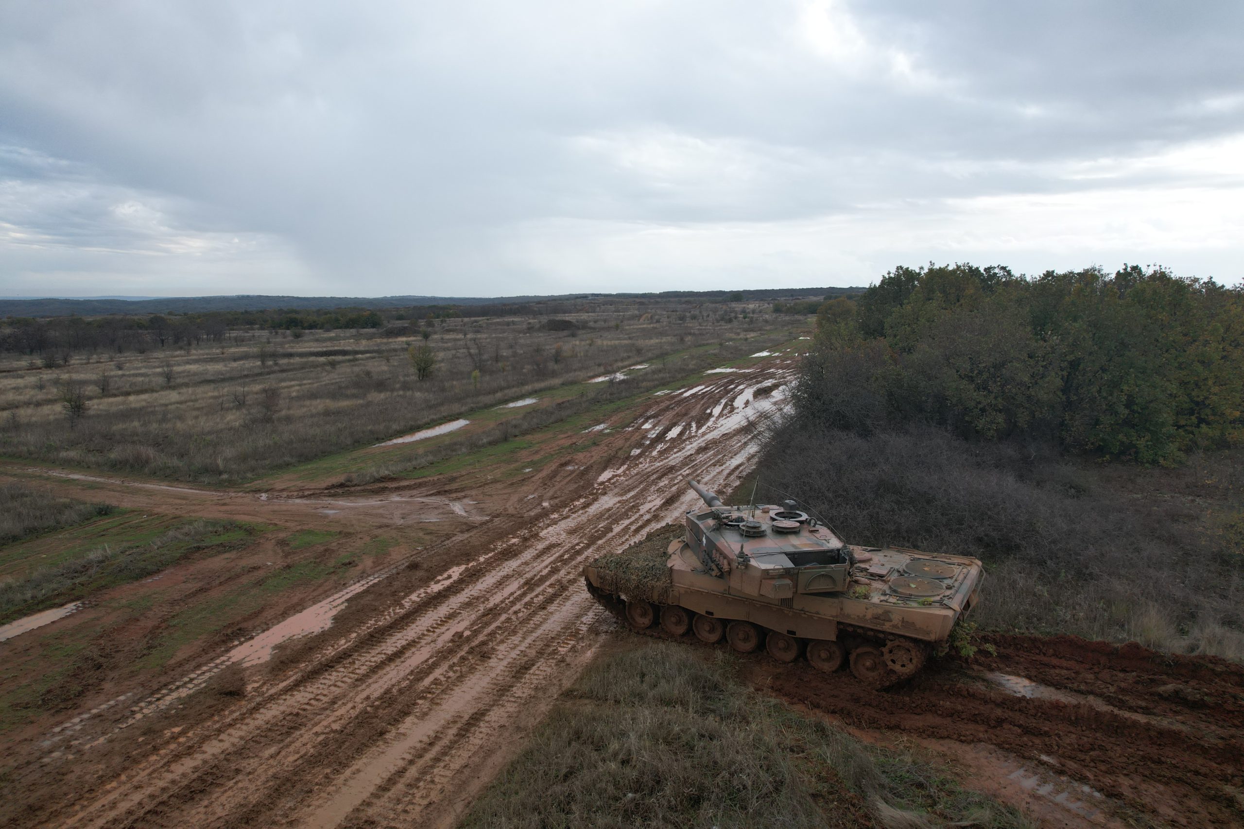 Άσκηση των μαυροσκούφηδων στον Έβρο