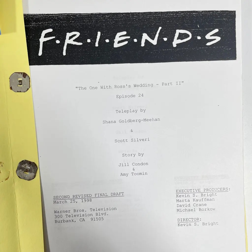 Friends Τα Φιλαράκια σενάρια