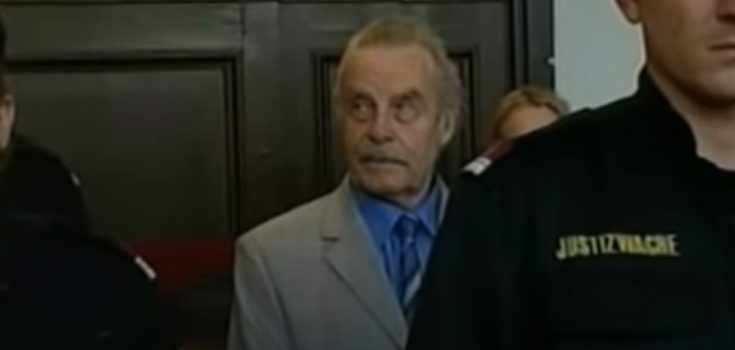 O Γιόσεφ Φριτζλ κατά την διάρκεια της δίκης το 2009.