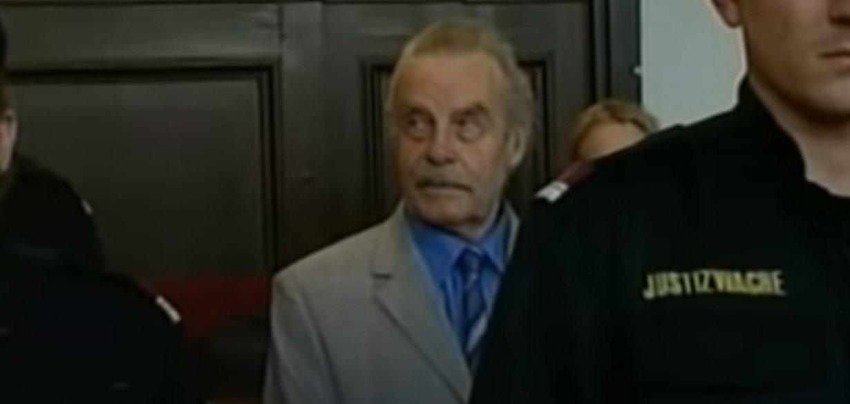 O Γιόσεφ Φριτζλ κατά την διάρκεια της δίκης το 2009.