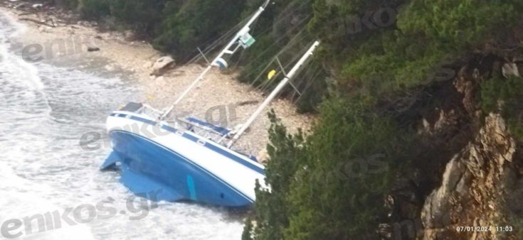 Προσάραξε ιστιοφόρο στην Πάργα