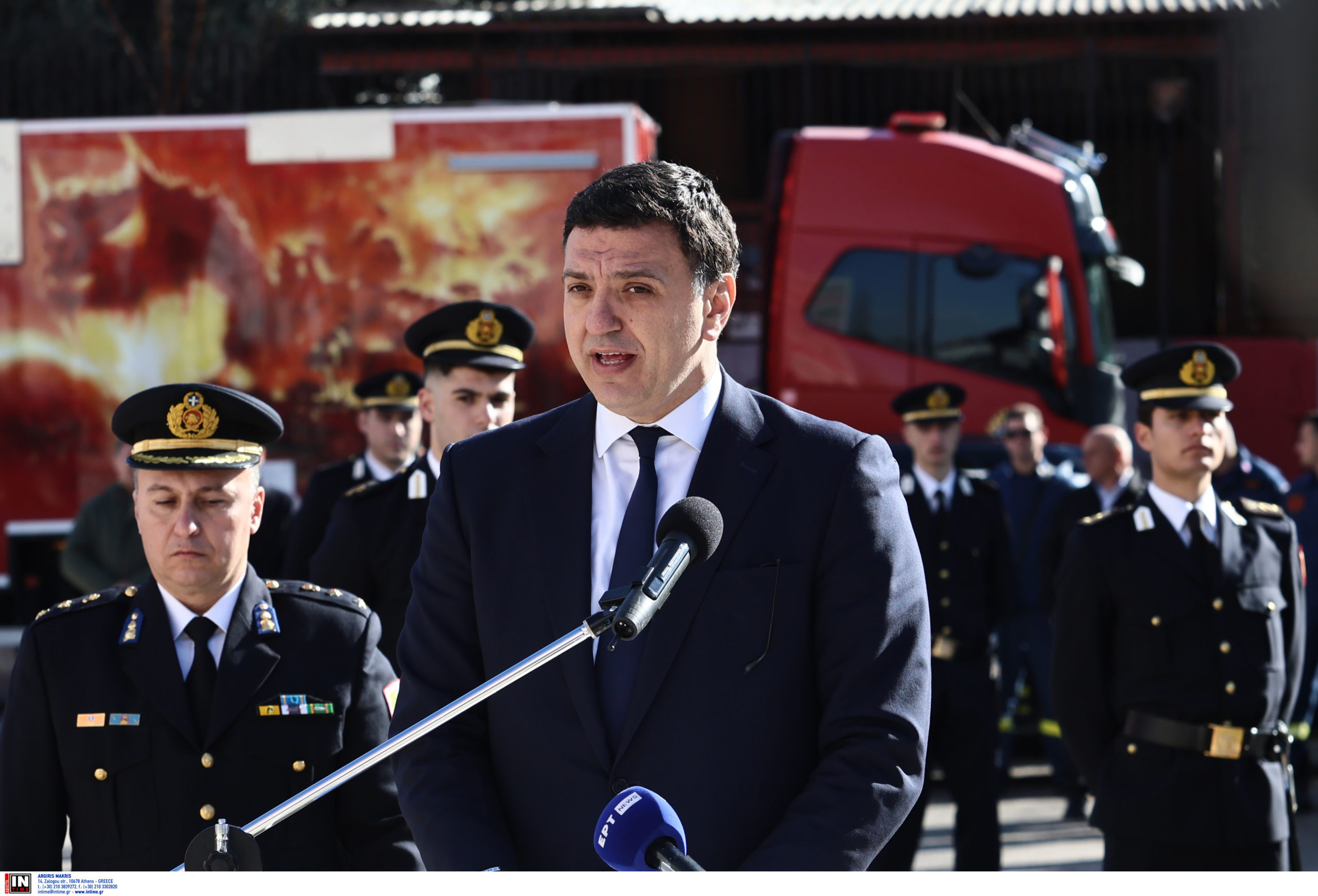 Κικίλιας: Για το Πυροσβεστικό Σώμα και την Πολιτική Προστασία δεν νοείται τίποτε λιγότερο από το καλύτερο