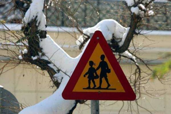 κλειστά σχολεία- χιόνια- κακοκαιρία