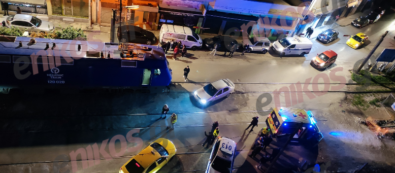 Κολωνός: Αμαξοστοιχία παρέσυρε και τραυμάτισε πεζή – ΦΩΤΟ αναγνώστη