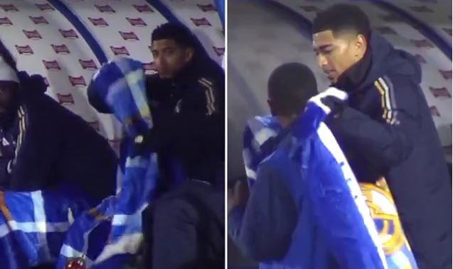 Βίντεο: Η συγκινητική κίνηση του Jude Bellingham – Ο ποδοσφαιριστής της Ρεάλ σκέπασε με την κουβέρτα του με το ball boy