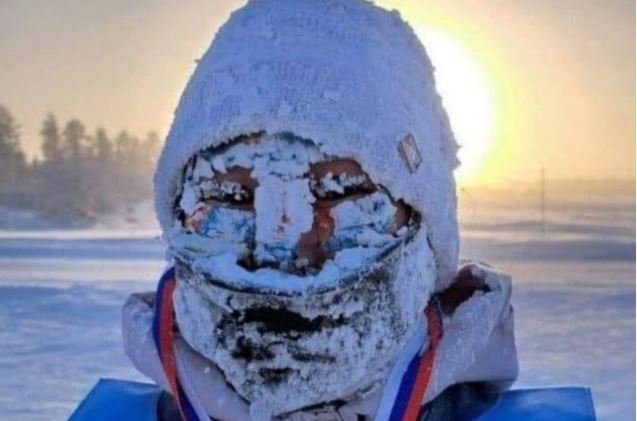 Σιβηρία: Μαραθωνοδρόμος τερμάτισε… «κατεψυγμένος» με θερμοκρασία -54,9 βαθμούς – ΒΙΝΤΕΟ
