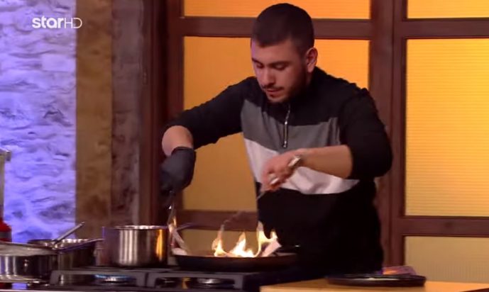 Masterchef φωτιά