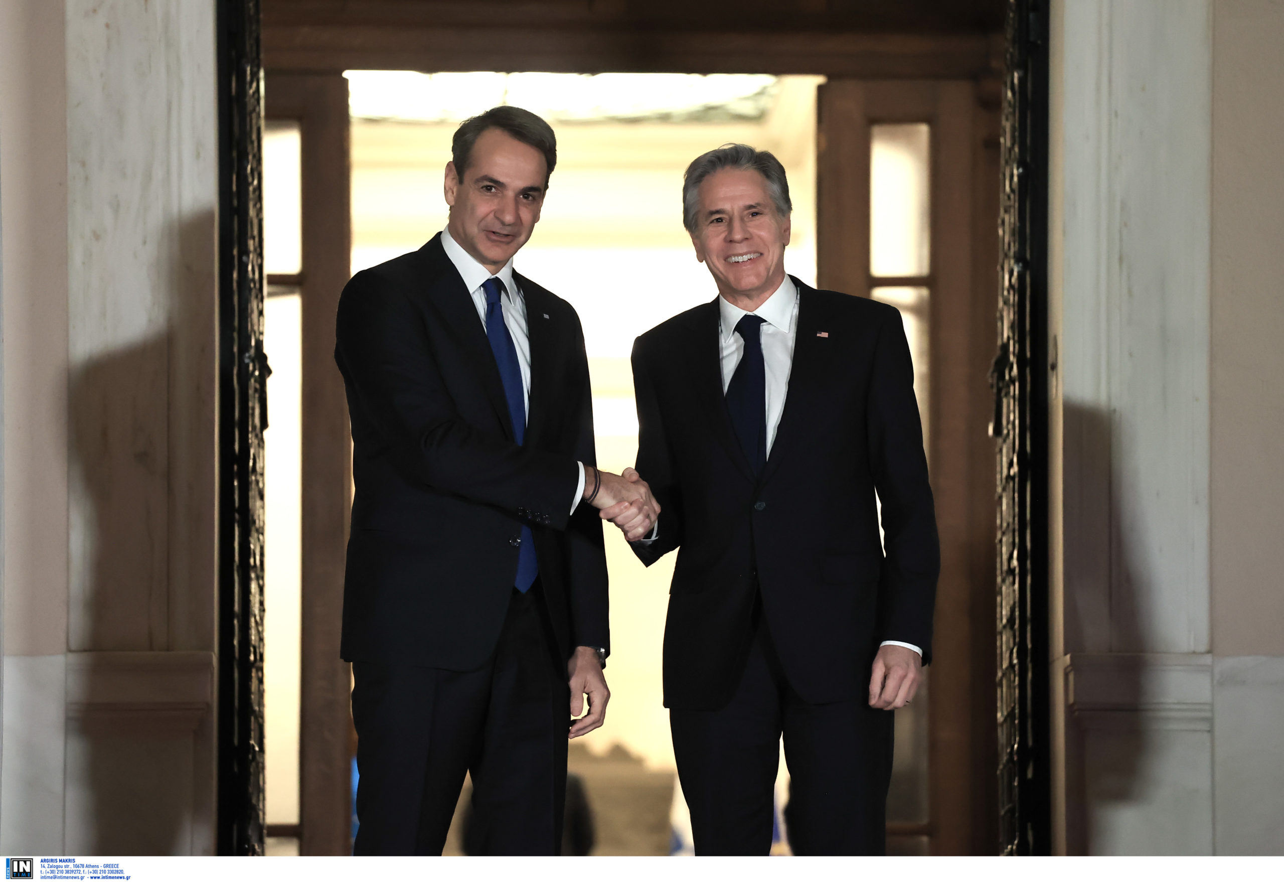 Το πρόγραμμα της συνάντησης Μητσοτάκη-Μπλίνκεν στα Χανιά