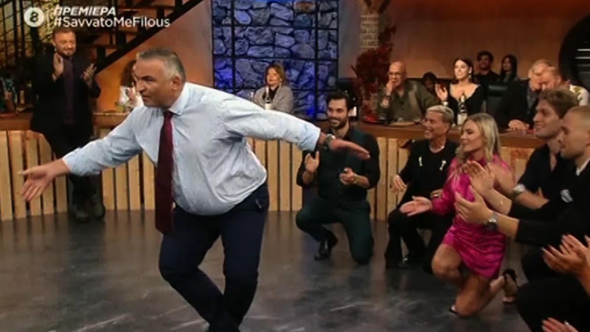 Σάββατο με φίλους: Επικές στιγμές με το ζεϊμπέκικο Ντσούνου – «Ποιος Γκλέτσος; Αποστόλη, τρέμε!»