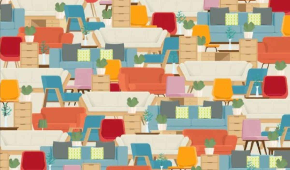 Οπτική ψευδαίσθηση: Μόνο όσοι έχουν τέλεια όραση μπορούν να βρουν το φωτιστικό σε 10 δευτερόλεπτα