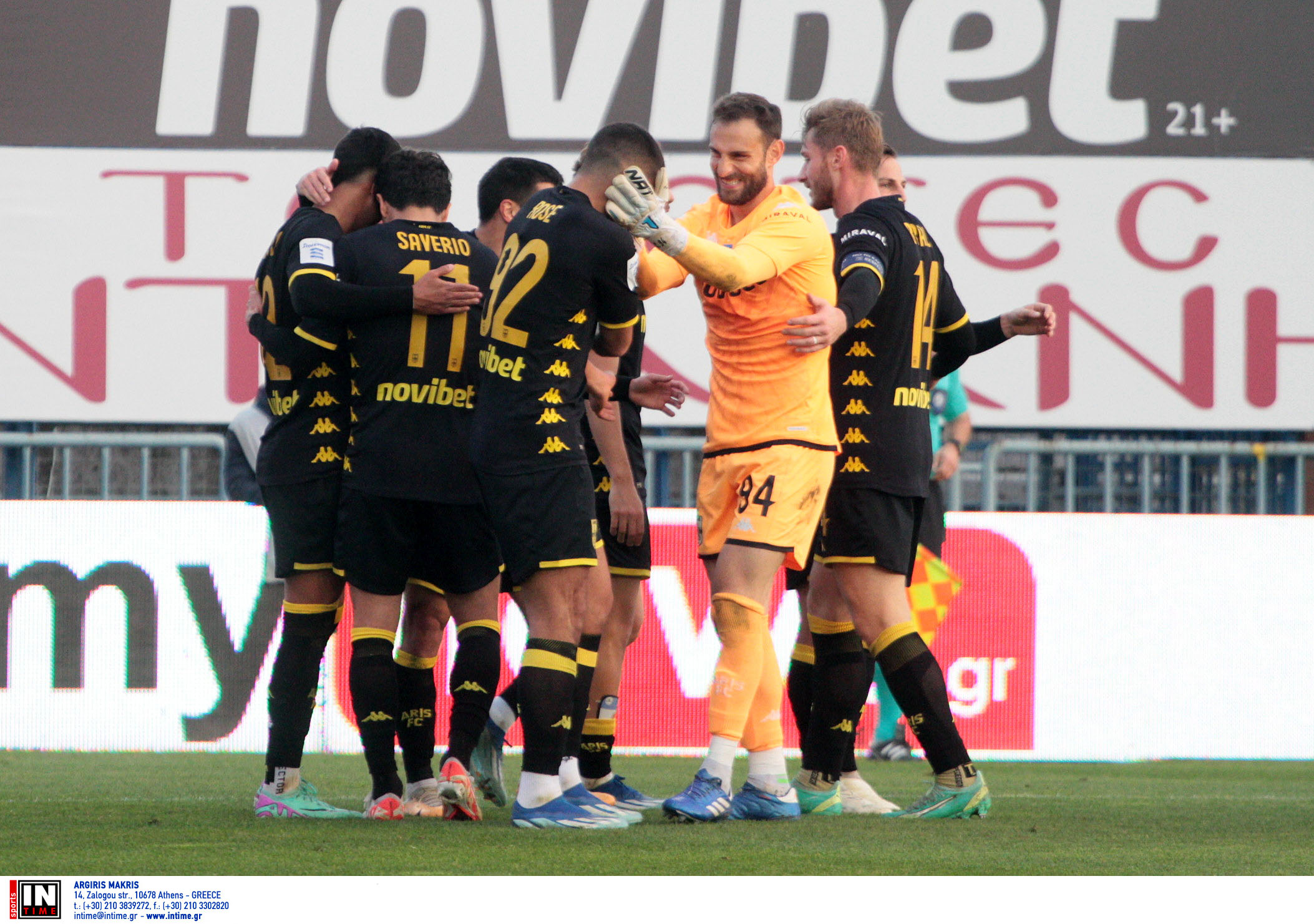 Παναιτωλικός – Άρης 0-4: «Περίπατος» με διπλό στο Αγρίνιο