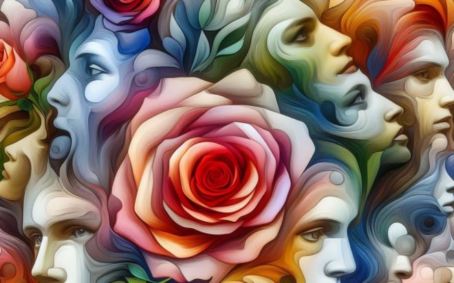 Τεστ προσωπικότητας οπτική ψευδαίσθηση πρόσωπα λουλούδια