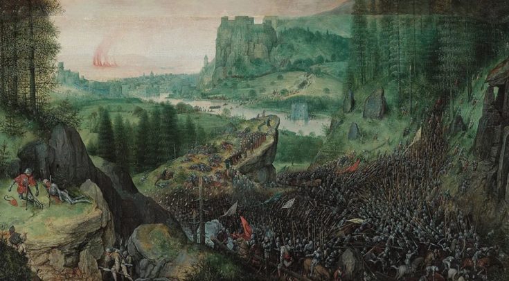 Ο επίμαχος πίνακας που ονομάζεται «The Suicide of Saul» φέρεται να δείχνει δεινόσαυρους σύμφωνα με κάποιες θεωρίες στο διαδίκτυο.