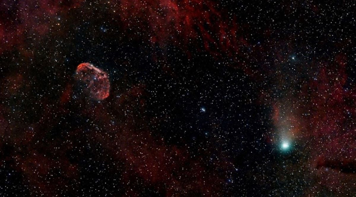 A green comet with devil horns is approaching Earth – why did it stun scientists?