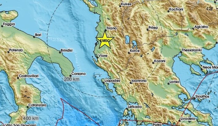 Σεισμός Αλβανία