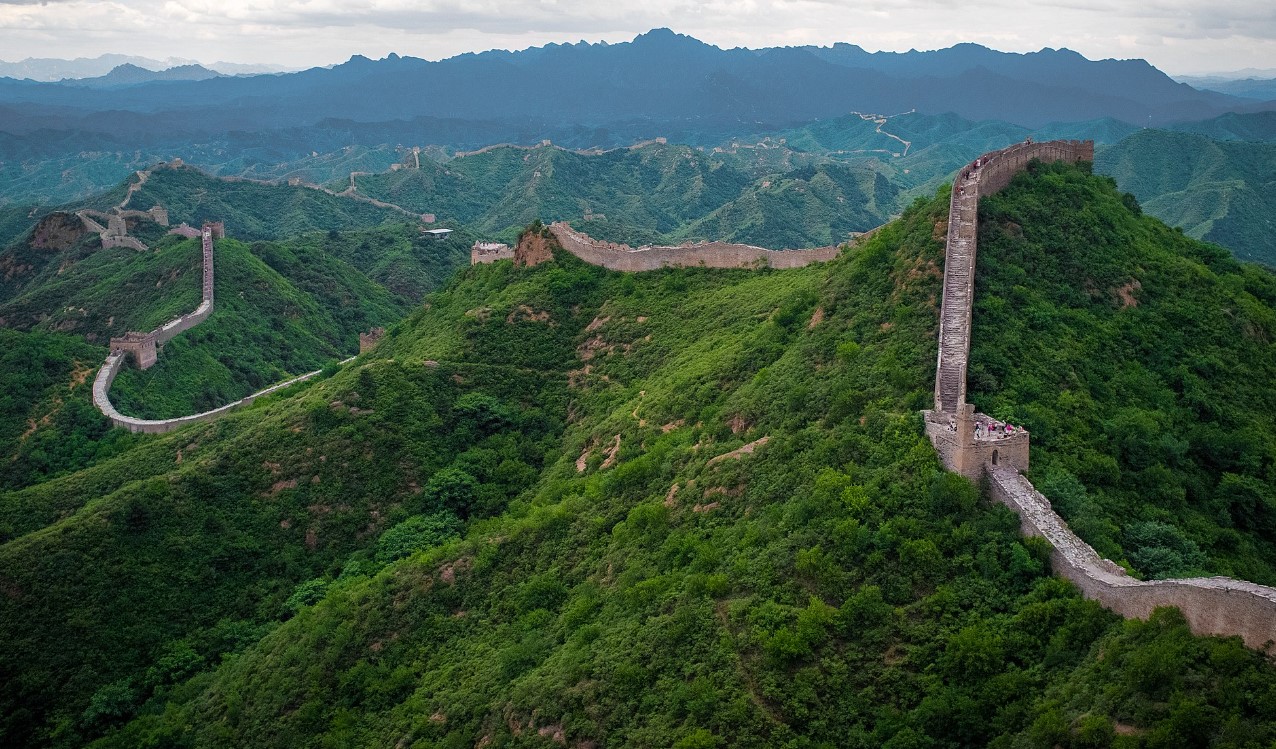Τμήμα του Σινικού Τείχους.
