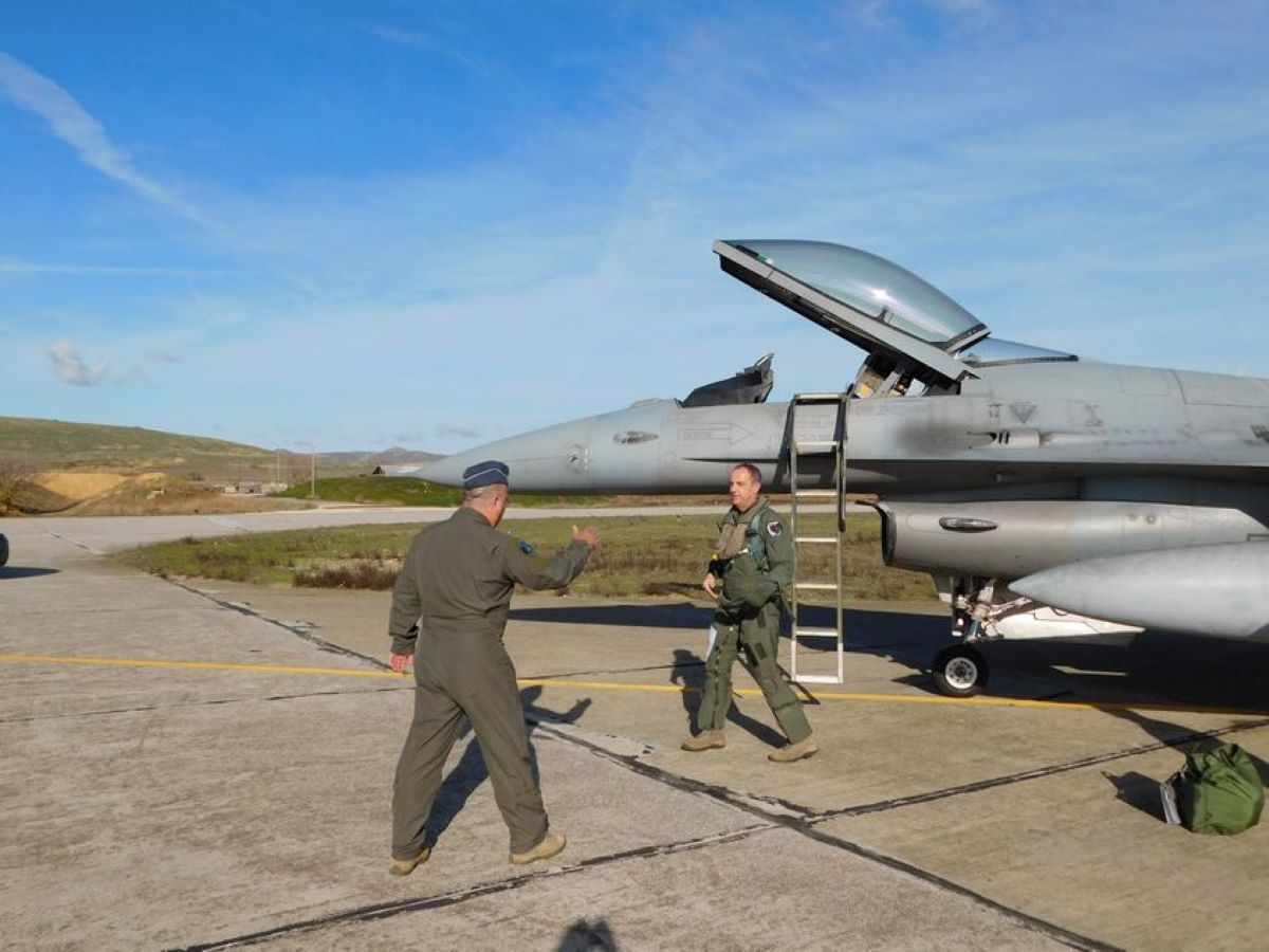 Το «πρώτο γεράκι» πέταξε από την Σούδα στην Λήμνο με F-16