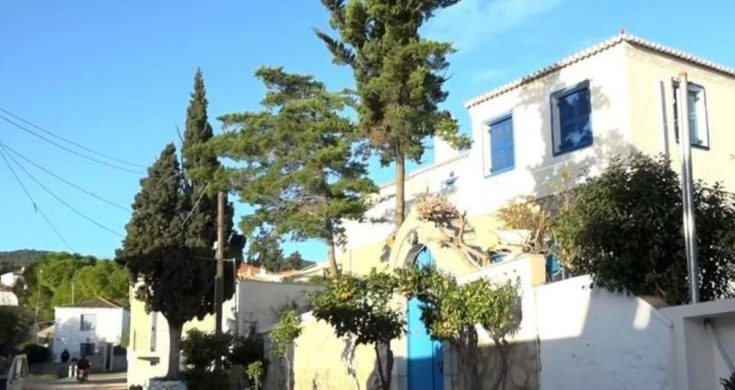 Το σπίτι του Στέφανου Κασσελάκη στις Σπέτσες