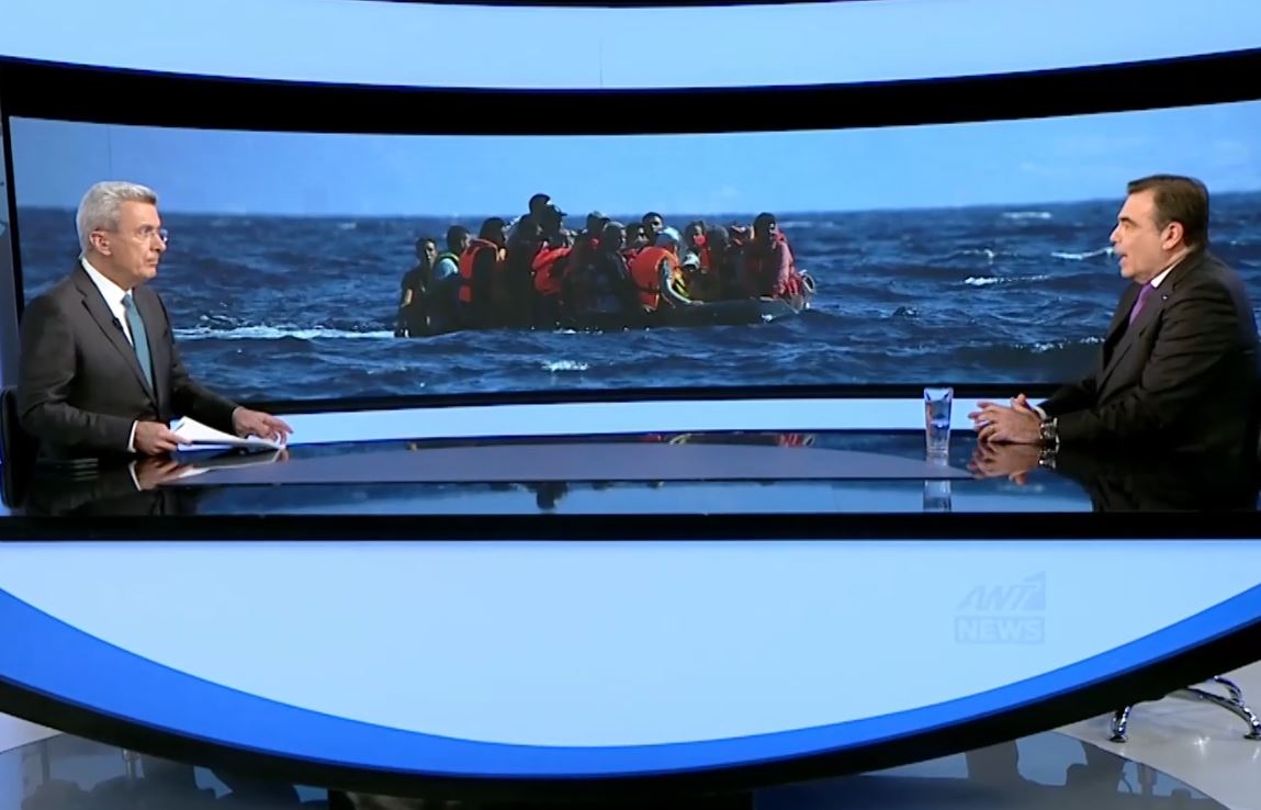 Σχοινάς στον ΑΝΤ1: «Η συμφωνία της ΕΕ για το μεταναστευτικό ωφελεί την Ελλάδα»