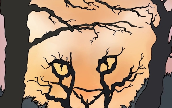 Τεστ Προσωπικότητας Οπτική ψευδαίσθηση δέντρα τίγρης