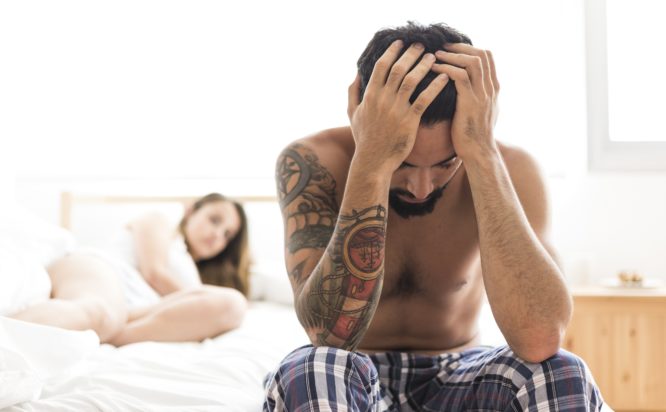 άνδρας σε απόγνωση