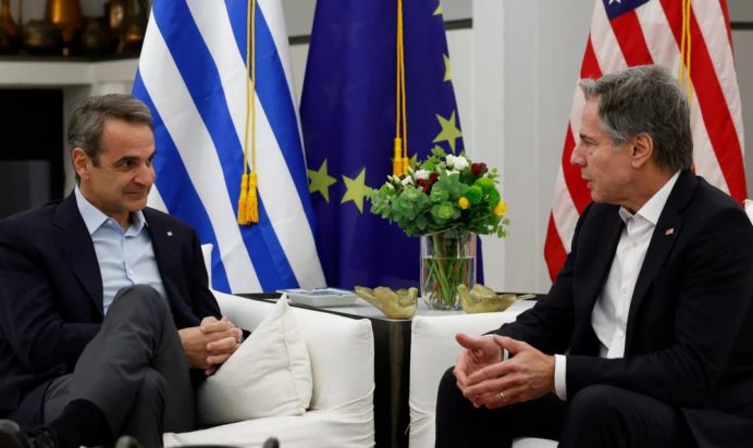 Μητσοτάκης - Μπλίνκεν