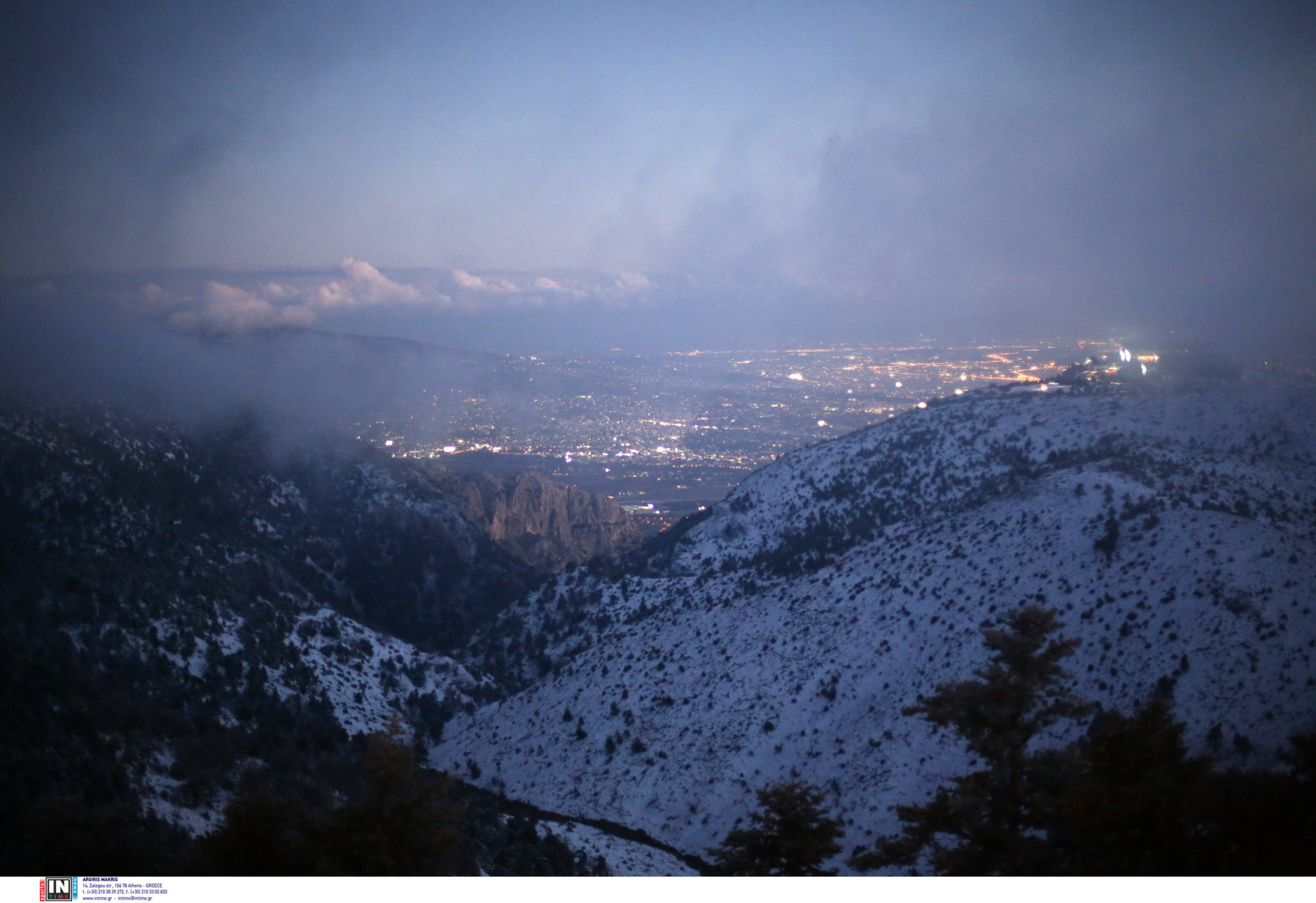 κακοκαιρία- χιόνια