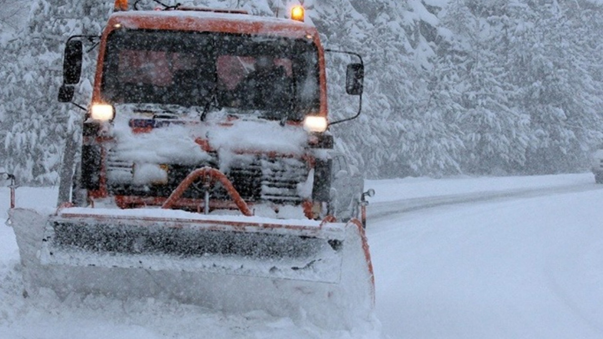 Απαγόρευση κυκλοφορίας σε σημεία του οδικού δικτύου της περιφερειακής ενότητας Τρικάλων λόγω χιονόπτωσης