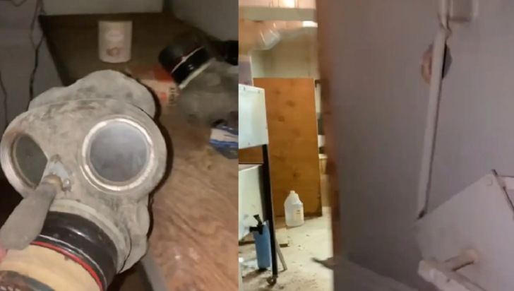 Ανακάλυψε ανατριχιαστικό πυρηνικό καταφύγιο στο σπίτι της γιαγιάς της