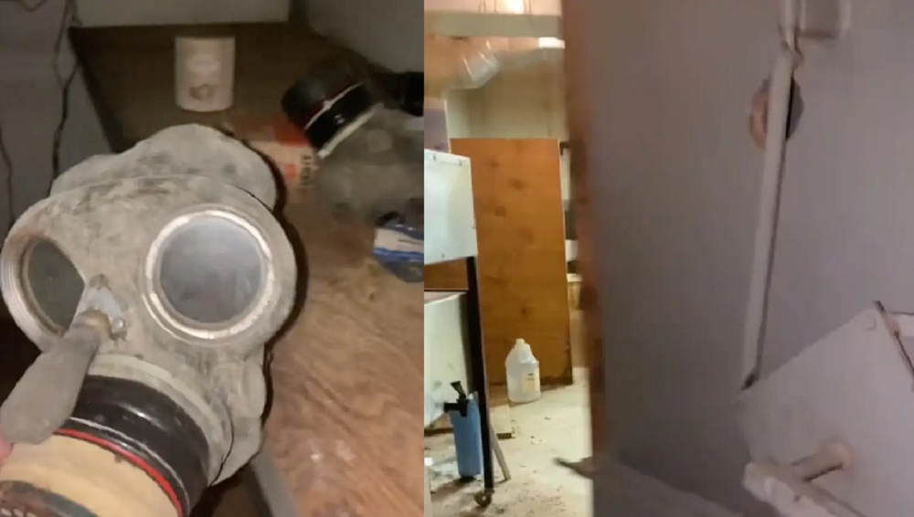 Ανακάλυψε ανατριχιαστικό πυρηνικό καταφύγιο στο σπίτι της γιαγιάς της