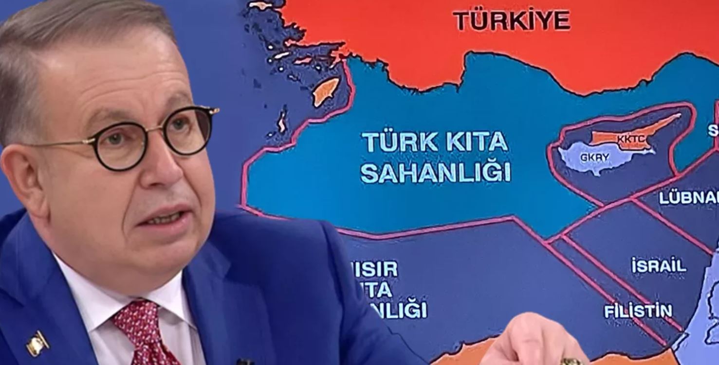 Ο χάρτης που εμπνεύστηκε ο πρώην ναύαρχος Γιαΐτζ, για να προκαλέσει την Ελλάδα.