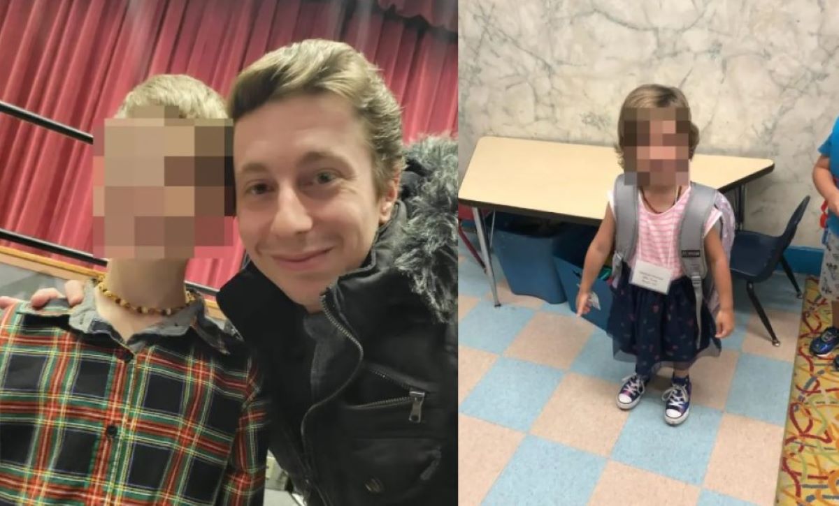 Ο 32χρονος, Ντένις Χάνον λέει ότι η πρώην σύζυγος του έντυνε με κοριτσίστικα ρούχα τον γιο τους.