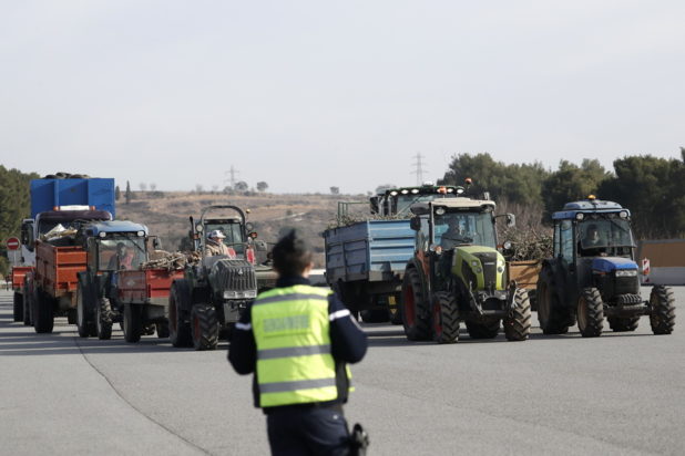Αγρότες στην Γαλλία