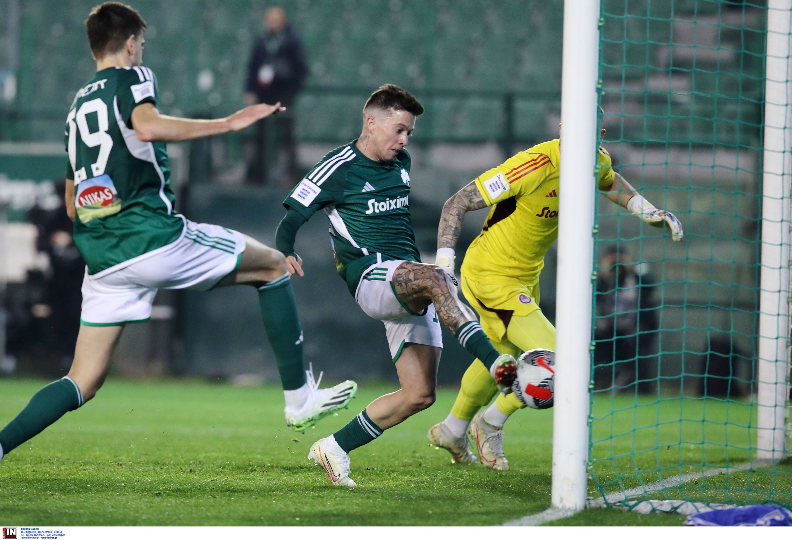 Live Παναθηναϊκός – Ολυμπιακός 1-0: Ο Μπερνάρ ανοίγει το σκορ – ΒΙΝΤΕΟ