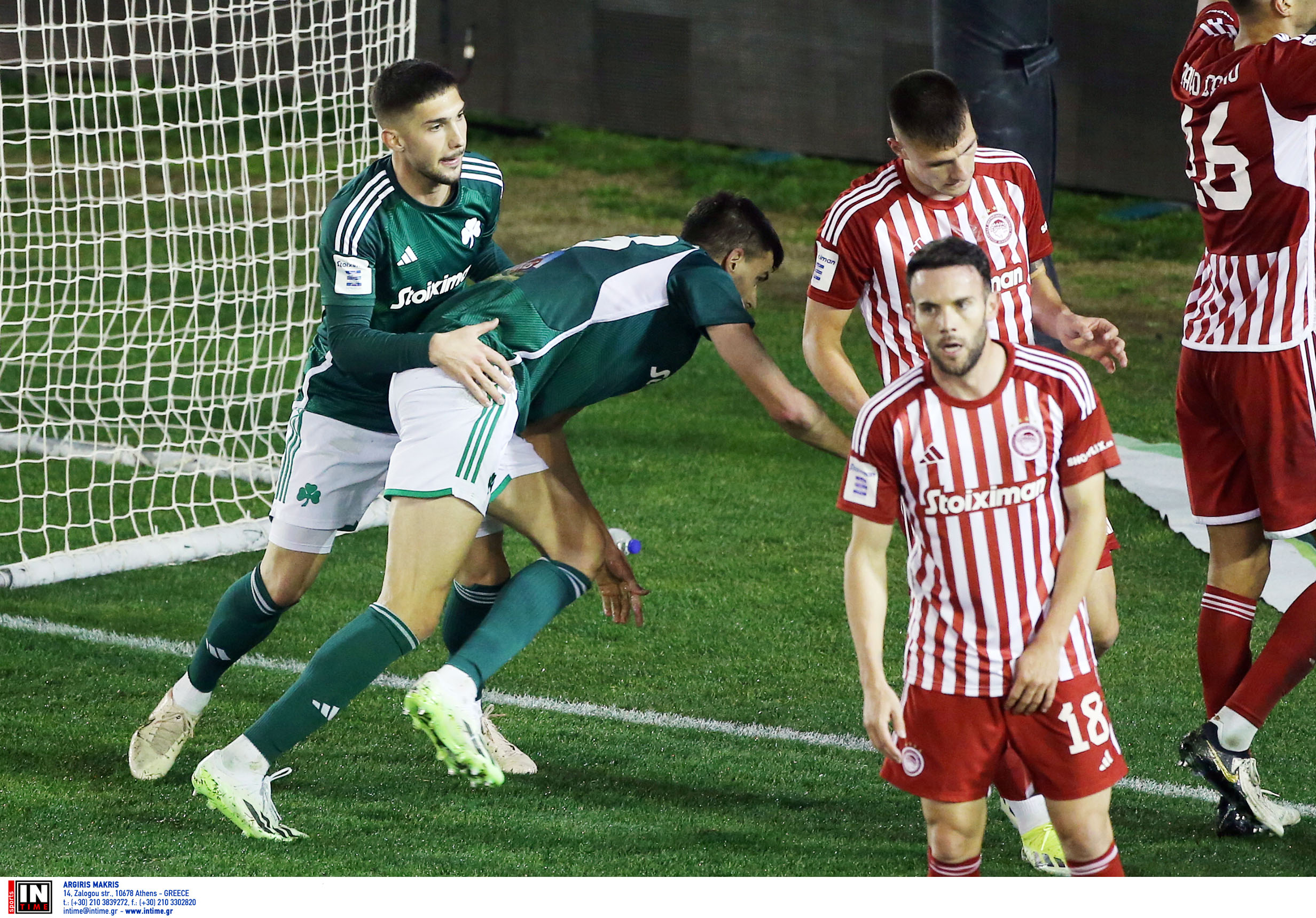 Παναθηναϊκός – Ολυμπιακός 2-0: Πράσινη κυριαρχία στο ντέρμπι