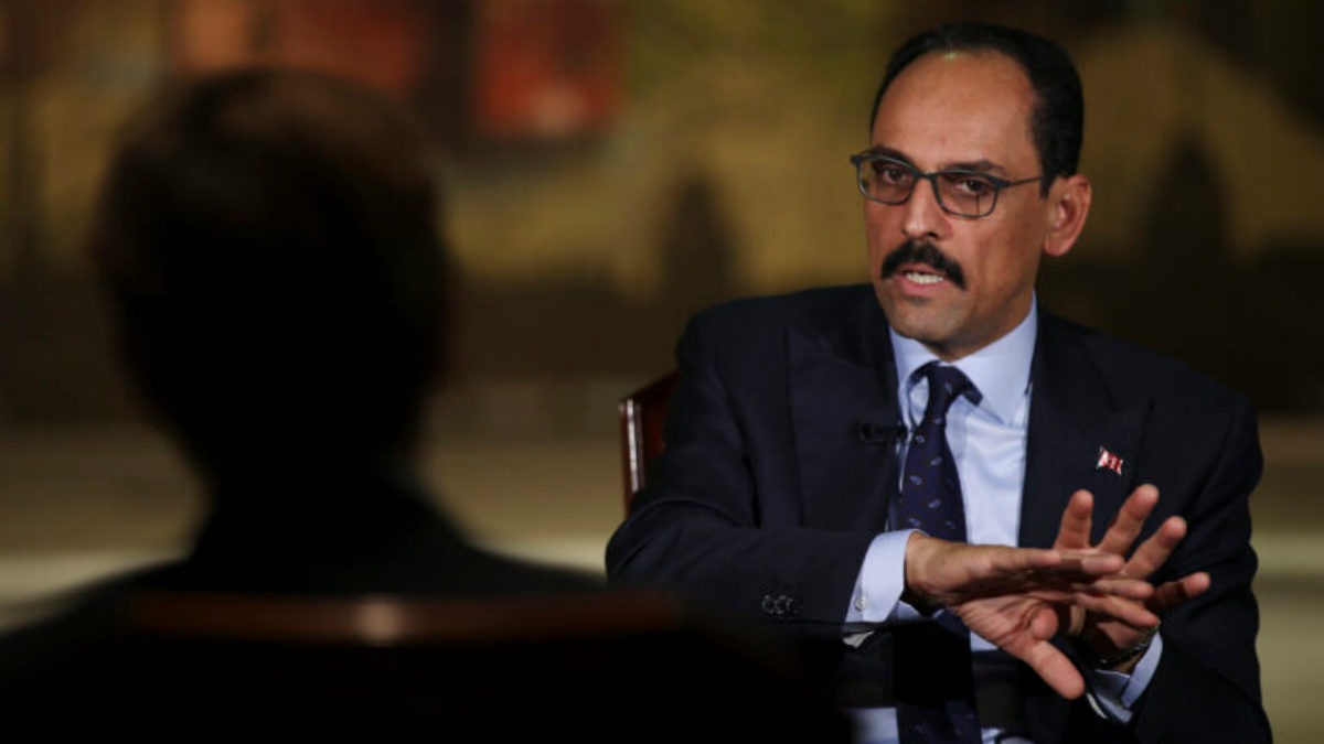 Anadolu: Ο Ιμπραχίμ Καλίν συνομιλεί με την Χαμάς για ίδρυση παλαιστινιακού κράτους