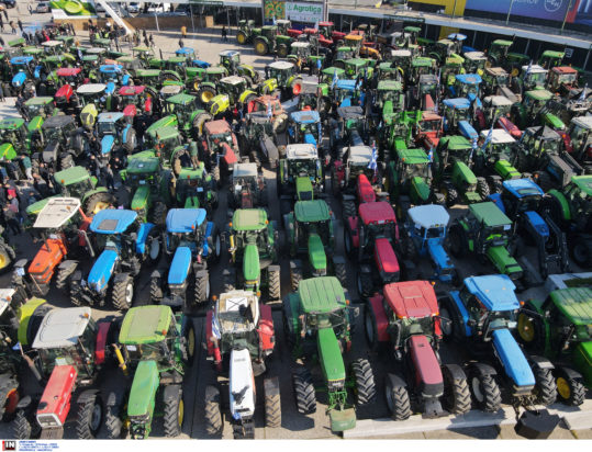 Στην έκθεση Agrotica οι αγρότες με τα τρακτέρ