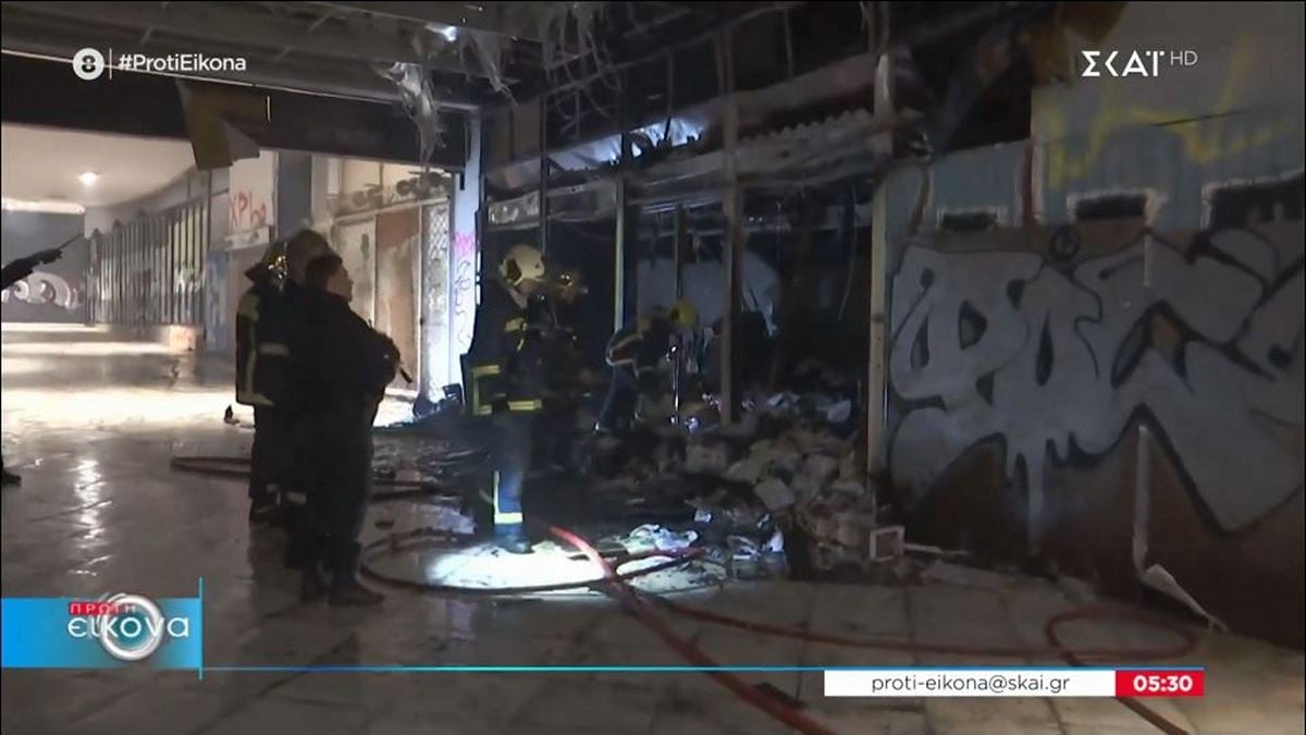 Αθήνα: Φωτιά σε αποθήκη στην Κυψέλη – Τι λένε αυτόπτες μάρτυρες – ΒΙΝΤΕΟ