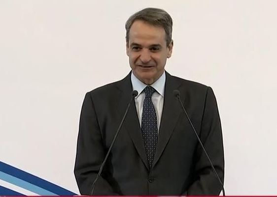 Μητσοτάκης στην κοπή της πίτας του Οργανωτικού: Στις 9 Ιουνίου δίνουμε στη Νέα Δημοκρατία μια μεγάλη νίκη